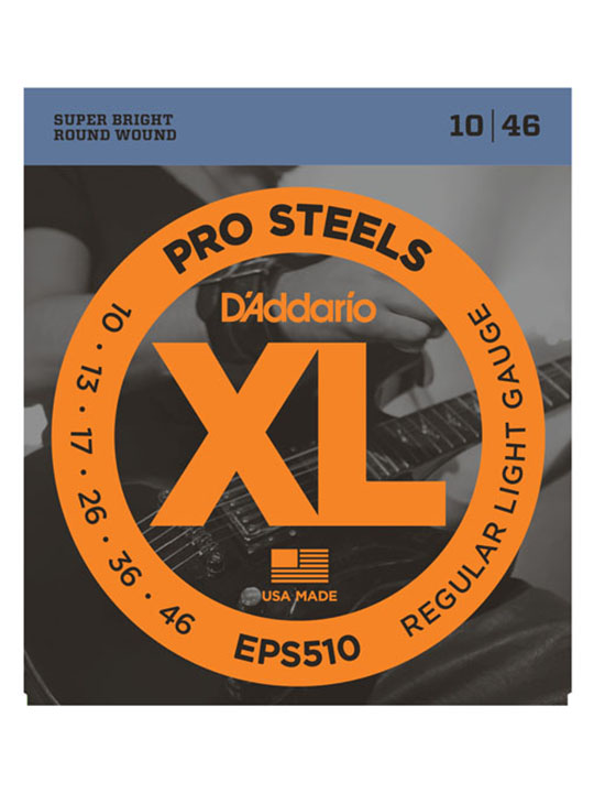 daddario eps510 prosteels regular light 10-46