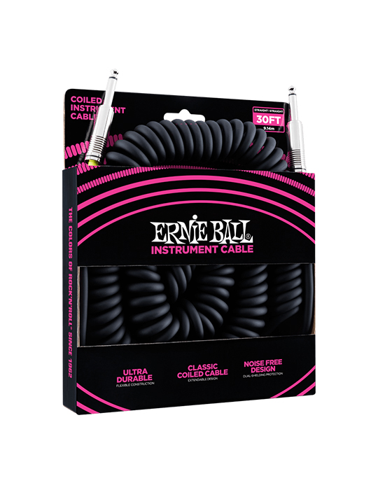 ernie ball coiled cables