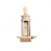 gibson straight-type toggle switch with a creme switch cap