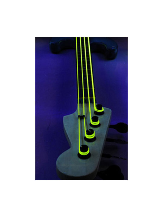 DR Coated Bass Strings Neon Yellow 4 Strings 45 105 BigTone