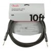 fender professional series instrument cable 10 straight straight black