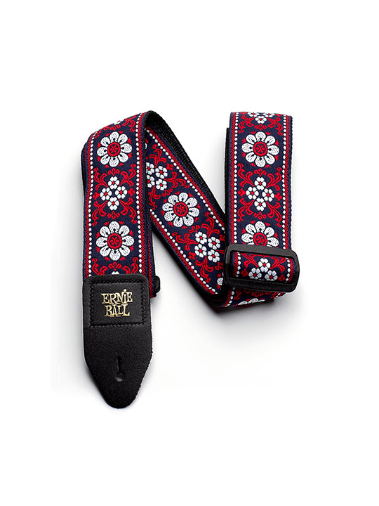 ernie ball midnight blossom jacquard strap