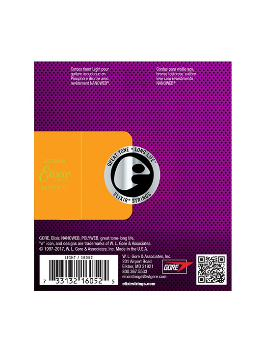 Elixir nanoweb 012 hotsell