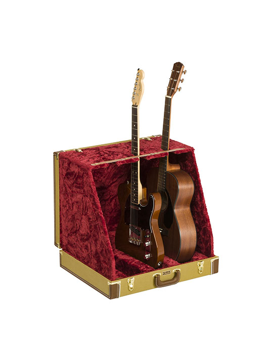 fender classic series case stand 3 guitar