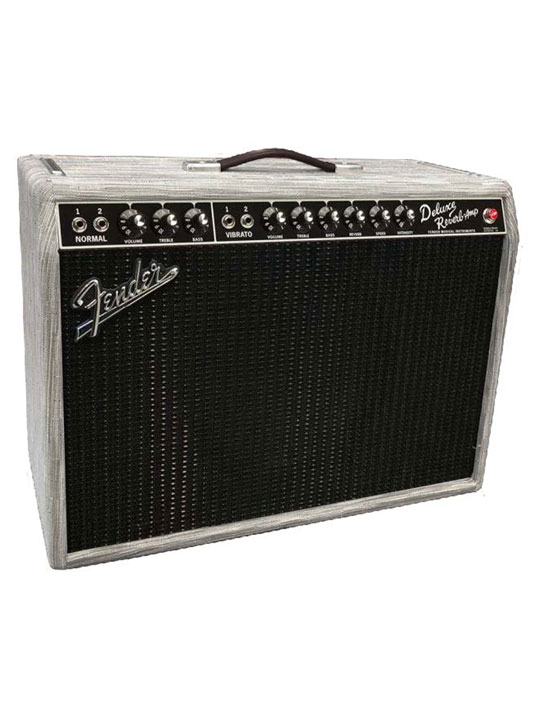 fender 65 deluxe reverb chilewich black grille limited edition