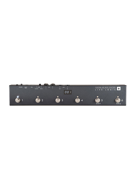 black star live logic midi footcontroller