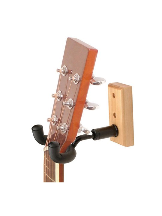 on stage mini wood wall guitar uke hanger