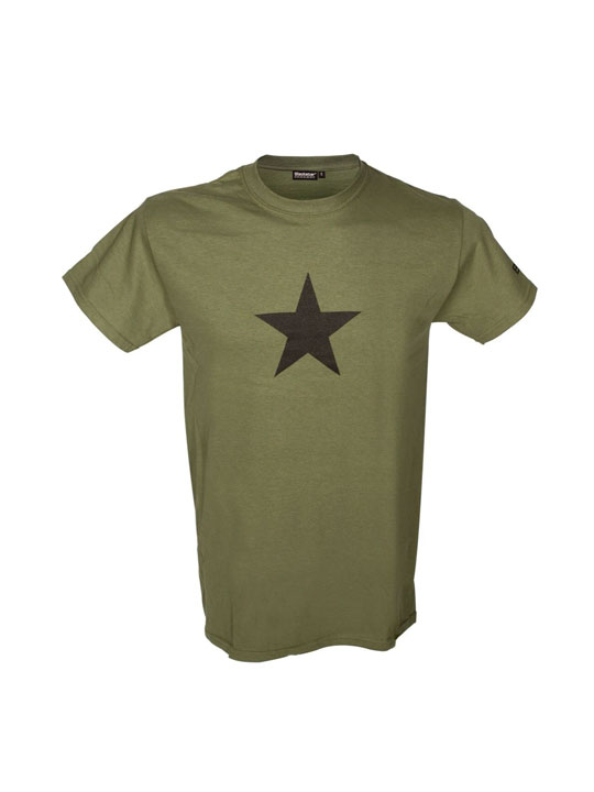 blackstar t-shirt khaki