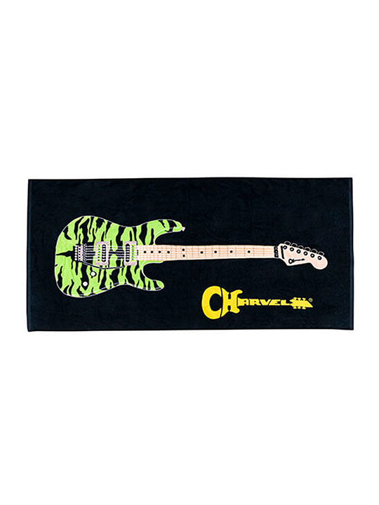 charvel logo beach towel