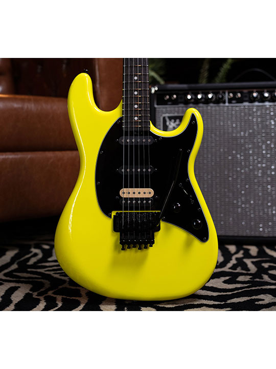 music man cutlass hss floyd rose bfr lemon