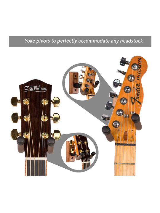 string swing guitar wall mount for acoustic & electric guitars cc01k