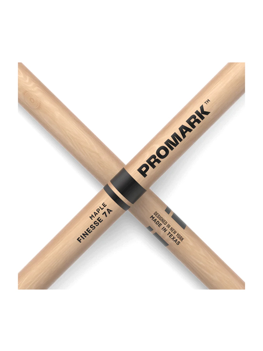 PM-RBM535BW-04 Promark Finesse 7A Maple Small Round Wood Tip