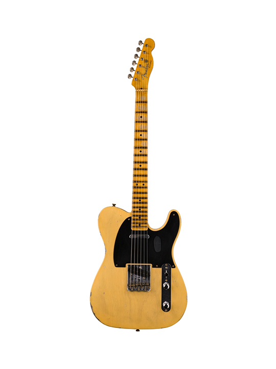 Fender Custom Shop '52 Telecaster Heavy Relic Aged Nocaster Blonde