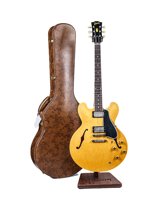 GS-59-ES335-ADN-MPL-UL-10 Gibson Custom Shop Murphy Lab 1959 ES-335 Antique Dark Natural Ultra Light Aged
