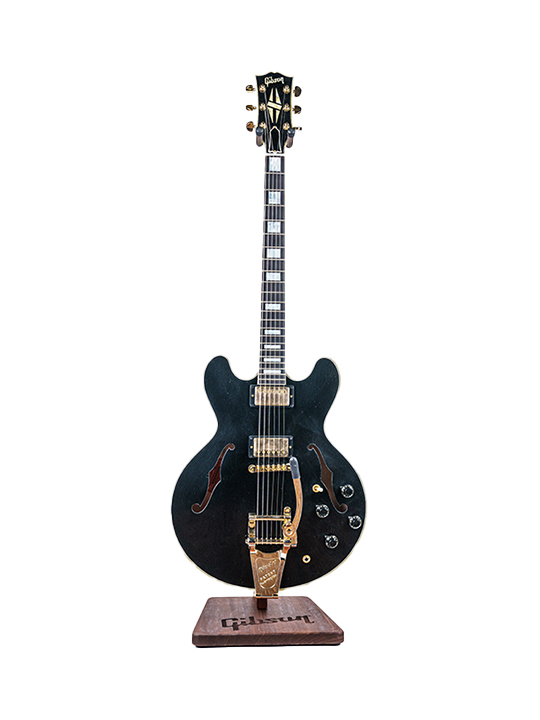 Gibson 59 ES-355 Ebony BigsBy Ultra Light Aged Ebony