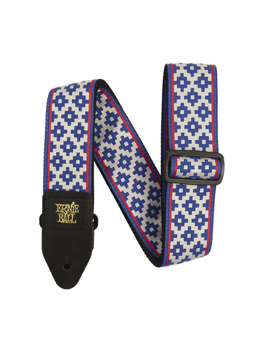 Ernie Ball Blue Crux Jacquard Strap
