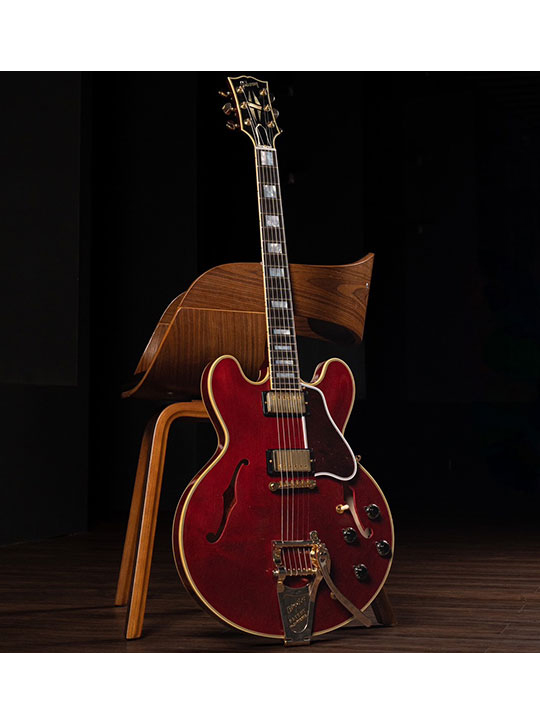 Gibson Custom Shop Murphy Lab Custom 1959 ES-355 Bigsby Sixties Cherry Ultra Light Aged