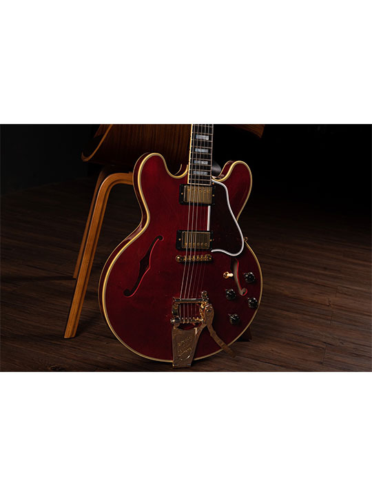 Gibson Custom Shop Murphy Lab Custom 1959 ES-355 Bigsby Sixties Cherry Ultra Light Aged