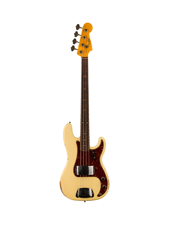 Fender Custom Shop 1964 Precision Bass Relic Vintage White