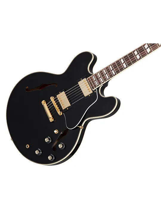 Gibson ES-345 Gold Hardware Ebony Exclusive