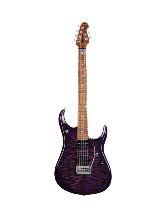 Music Man JP15 Piezo Quilt Purple Nebula