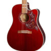 Epiphone Hummingbird Pro Cutaway Wine Red Limited Edition