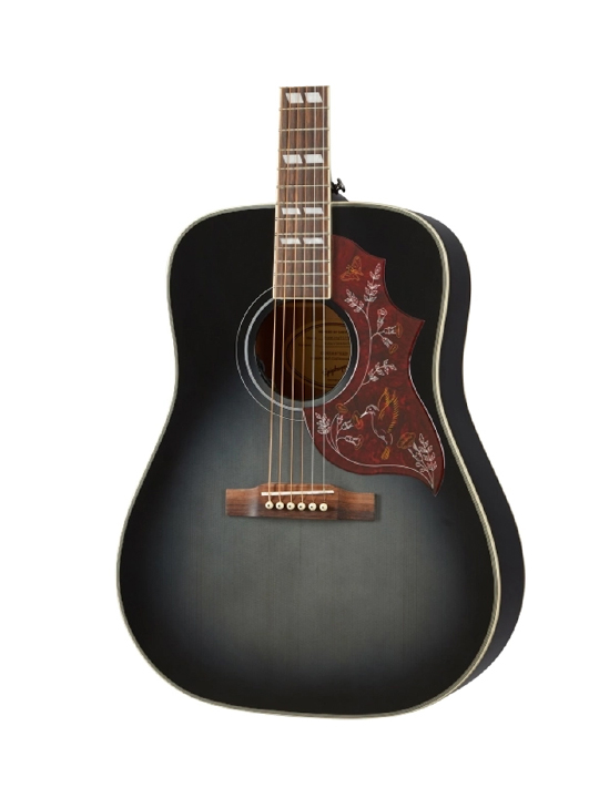 Epiphone Hummingbird Studio Trans Ebony Burst Limited Edition