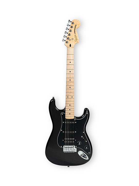 Squier FSR Affinity Series Strat Junior HSS Mettalic Black Limited Edition
