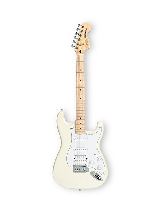 Squier FSR Affinity Series Strat Junior HSS Pearl White Limited Edition