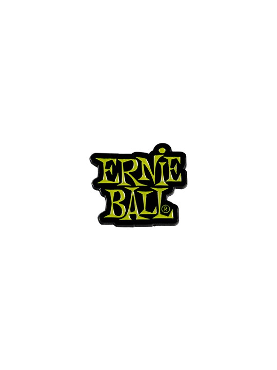 EB-04030-01 Ernie Ball Green Stacked Logo Enamel Pin