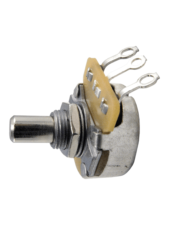 Ernie Ball Potentiometer for Instruments 250K Solid Shaft
