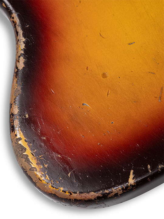Fender Custom Shop 1961 Jazz Bass Heavy Relic Chocolate 3 Tome Sunburst Masterbuilt by Andy Hicks