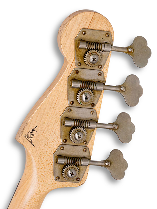 Fender Custom Shop 1961 Jazz Bass Journeyman Olympic White Masterbuilt by Andy Hicks