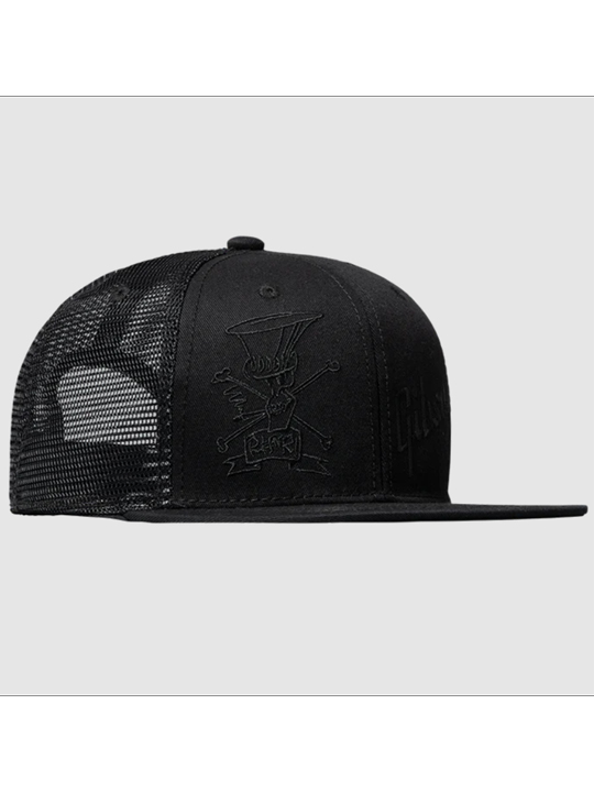 Gibson Slash 'Skully' Trucker Hat, All-Black