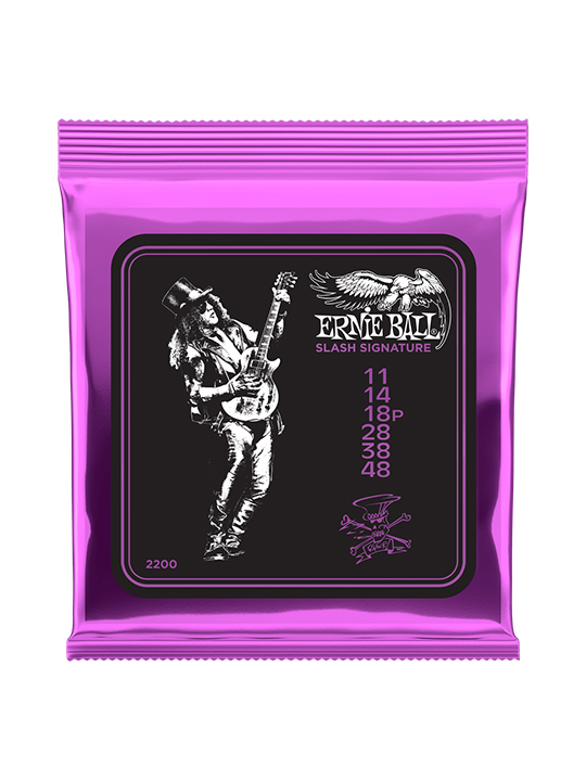 Ernie Ball Slash Signature Electric Guitar Strings 11-48 Gauge