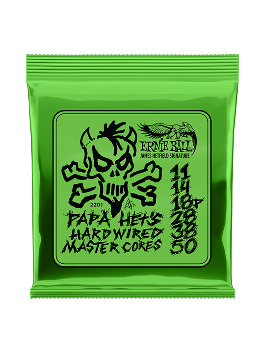Ernie Ball Papa Het's Hardwired Master Cores Signature Strings 11-50 Gauge
