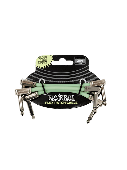 Ernie Ball Flex Patch Cables (Glow in Dark)