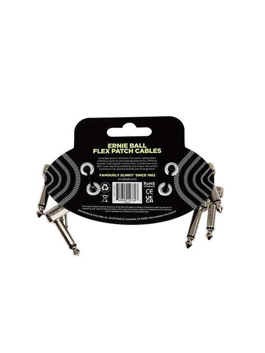 Ernie Ball Flex Patch Cables (Glow in Dark)