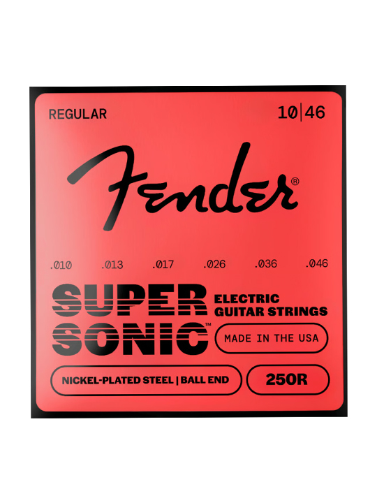 Fender SuperSonic 250R Nickel-Plated Steel Guitar Strings .010-.046