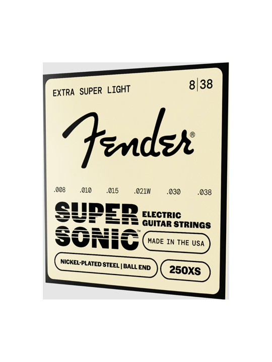 Fender SuperSonic 250XS Nickel-Plated Steel Guitar Strings .008-.038