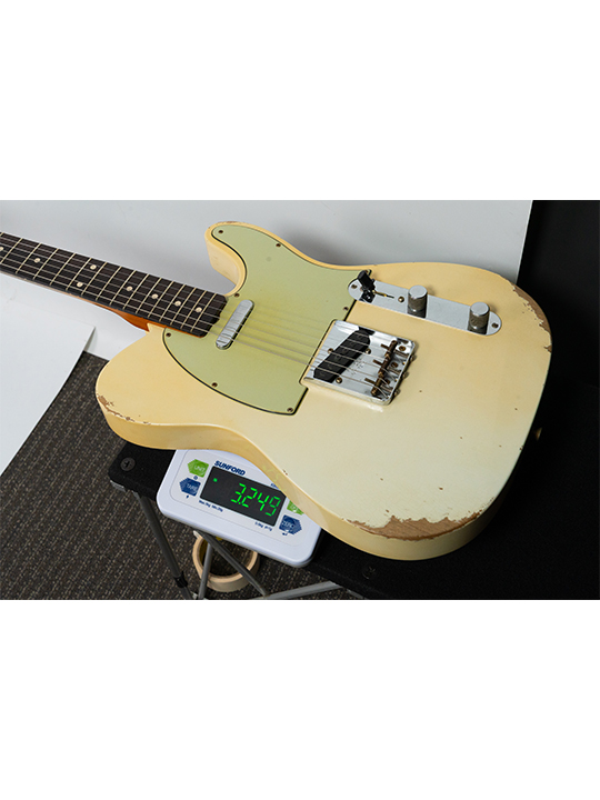 Fender Custom Shop 1960 Telecaster Relic Aged Olympic White Masterbuilt by Levi Perry