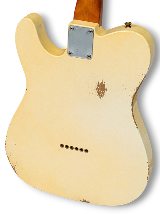 Fender Custom Shop 1960 Telecaster Relic Aged Olympic White Masterbuilt by Levi Perry