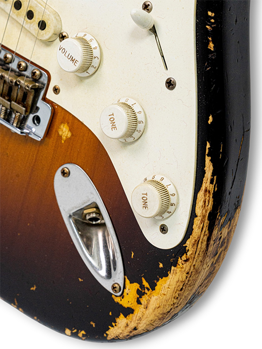 Fender Custom Shop B4 Limited Edition 70th Anniversary 1954 Stratocaster Heavy Relic Masterbuilt by Levi Perry