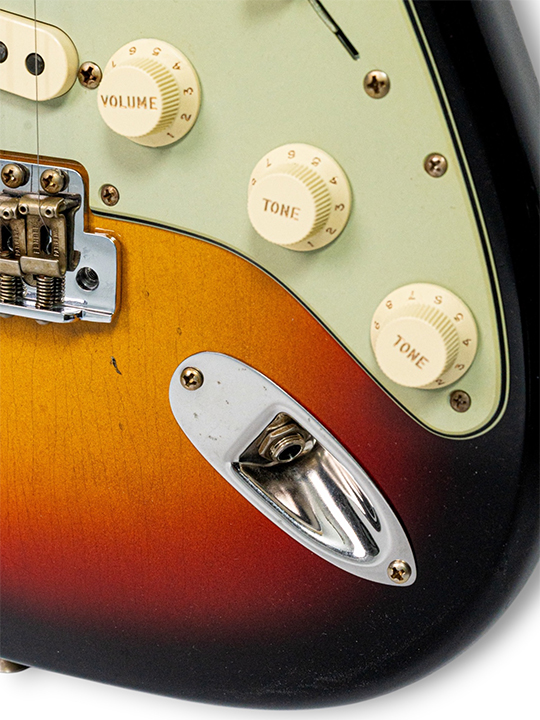 Fender Custom Shop B6 1960 Stratocaster Journeyman Bleached 3-Color Sunburst