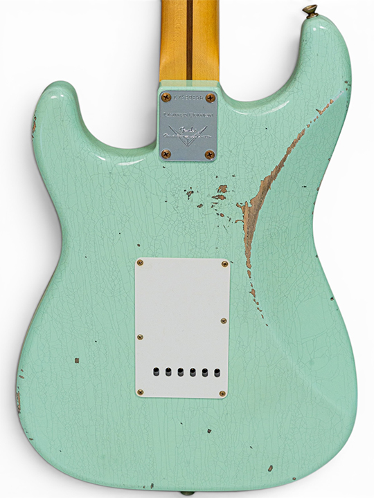 Fender Custom Shop LR25-58 C/R Stratocaster Relic Faded Aged Surf Green