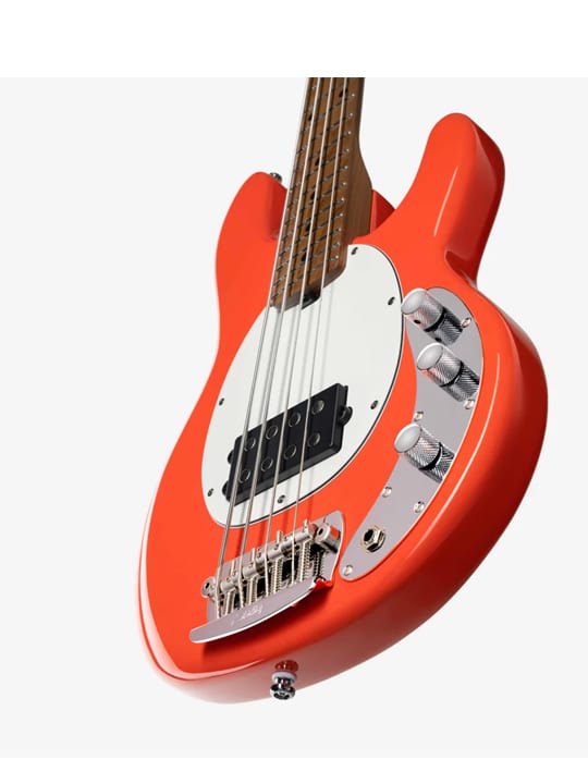 StingRay Short Scale Bass Purple Sparkle