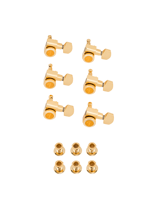 Fender Locking Stratocaster/Telecaster Tuning Machine Sets Gold